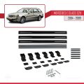 Mercedes E Class 3 (S211) 2004-2009 Arası ile Uyumlu BASIC Model Ara Atkı Tavan Barı Siyah 3 Adet