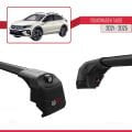 Volkswagen Taigo (CS1) 2021 ve Sonrası ile Uyumlu ACE-2 Ara Atkı Tavan Barı Siyah 2 Adet