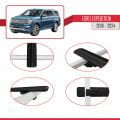 Ford Expedition 2018-2024 Arası ile Uyumlu BASIC Model Ara Atkı Tavan Barı Siyah 3 Adet