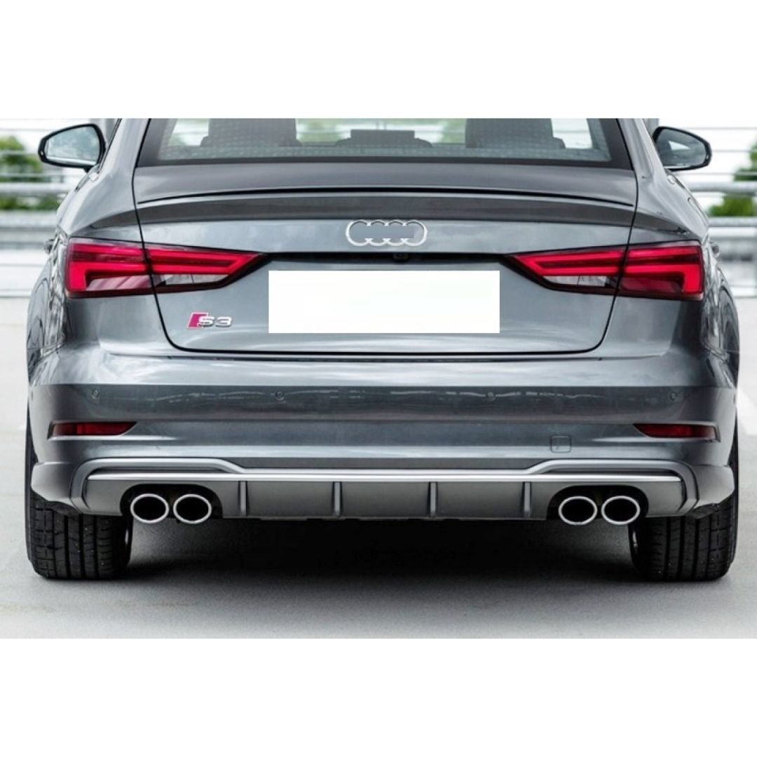 Audi A3 2016-2020 Sedan Uyumlu S3 Difüzör Egzoz Seti