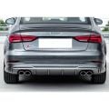 Audi A3 2016-2020 Sedan Uyumlu S3 Difüzör Egzoz Seti