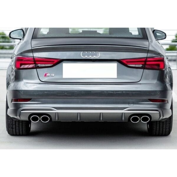 Audi A3 2016-2020 Sedan Uyumlu S3 Difüzör Egzoz Seti