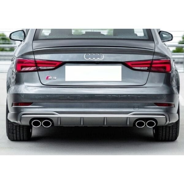 Audi A3 2016-2020 Sedan Uyumlu S3 Difüzör Egzoz Seti