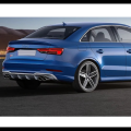 Audi A3 2016-2020 Sedan Uyumlu S3 Difüzör Egzoz Seti