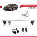 Volkswagen Jetta 6 (5C6) 2011-2018 Arası ile Uyumlu ACE-4 Ara Atkı Tavan Barı Gri 2 Adet