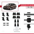 Volkswagen Jetta 6 (5C6) 2011-2018 Arası ile Uyumlu ACE-4 Ara Atkı Tavan Barı Gri 2 Adet