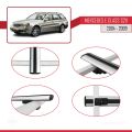 Mercedes E Class 3 (S211) 2004-2009 Arası ile Uyumlu BASIC Model Ara Atkı Tavan Barı Gri 3 Adet