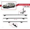 Mercedes E Class 3 (S211) 2004-2009 Arası ile Uyumlu BASIC Model Ara Atkı Tavan Barı Gri 3 Adet