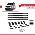 Mercedes Citan (W415) 2012-2021 Arası ile Uyumlu BASIC Model Ara Atkı Tavan Barı Siyah 3 Adet