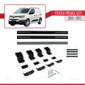 Toyota Proace City 2019-2022 Arası ile Uyumlu BASIC Model Ara Atkı Tavan Barı Siyah 2 Adet