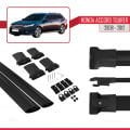 Honda Accord Tourer 2008-2012 Arası ile Uyumlu FLY Model Ara Atkı Tavan Barı Siyah 2 Adet
