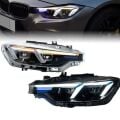 BMW F30 (2011-2015) Uyumlu Yedek Parça G20 LCI Dizayn Far Halogen Uyumlu