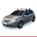 Volkswagen Golf 5 (1K) 2004-2008 Arası ile Uyumlu ACE-4 Ara Atkı Tavan Barı Gri 2 Adet