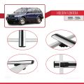Holden Frontera 2 1999-2004 Arası ile Uyumlu BASIC Model Ara Atkı Tavan Barı Gri 2 Adet