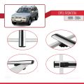 Opel Frontera 2 1999-2004 Arası ile Uyumlu BASIC Model Ara Atkı Tavan Barı Gri 2 Adet