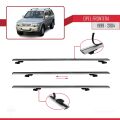 Opel Frontera 2 1999-2004 Arası ile Uyumlu BASIC Model Ara Atkı Tavan Barı Gri 2 Adet
