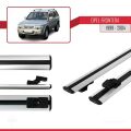 Opel Frontera 2 1999-2004 Arası ile Uyumlu BASIC Model Ara Atkı Tavan Barı Gri 2 Adet