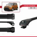 Kia Soul (AM) HB 2009-2013 Arası ile Uyumlu ACE-1 Ara Atkı Tavan Barı Siyah 2 Adet