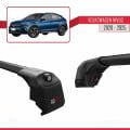 Volkswagen Nivus (CS1) 2021 ve Sonrası ile Uyumlu ACE-2 Ara Atkı Tavan Barı Siyah 2 Adet