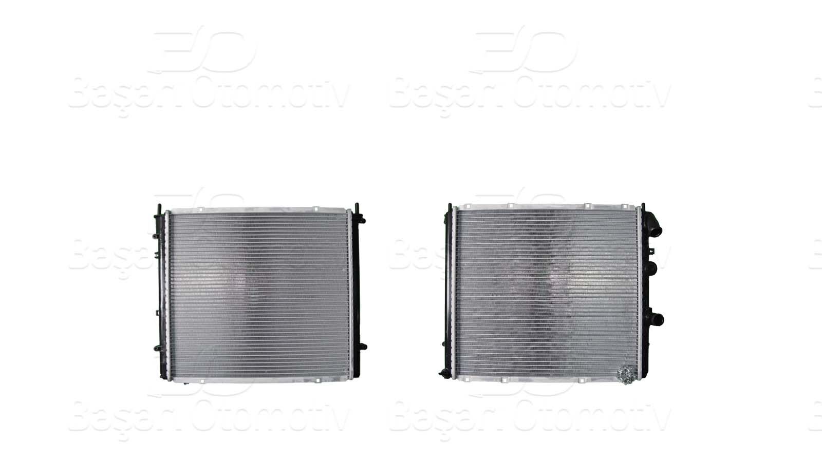 Renault Kangoo 1998 Sonrası Su Radyatörü Brazing MT 478x428x32 mm