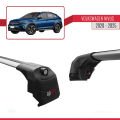 Volkswagen Nivus (CS1) 2021 ve Sonrası ile Uyumlu ACE-2 Ara Atkı Tavan Barı Gri 2 Adet