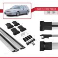 Saab 9-3 II SW 2006-2012 Arası ile Uyumlu FLY Model Ara Atkı Tavan Barı Gri 2 Adet