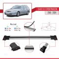 Saab 9-3 II SW 2006-2012 Arası ile Uyumlu FLY Model Ara Atkı Tavan Barı Gri 2 Adet