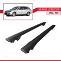 Vauxhall Astra H (A04) SW 2004-2010 Arası ile Uyumlu HOOK Model Ara Atkı Tavan Barı Siyah 2 Adet