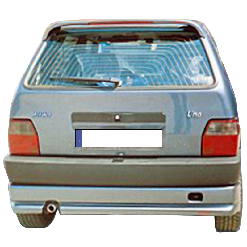 Fiat Uno Arka Tampon Giydirme Boyasız