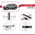 Holden Frontera 1992-1998 Arası ile Uyumlu BASIC Model Ara Atkı Tavan Barı Gri 2 Adet