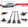 Peugeot 306 SW 1997-2002 Arası ile Uyumlu FLY Model Ara Atkı Tavan Barı Gri 3 Adet