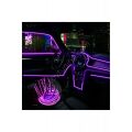 Araç İçi Neon Aydınlatma Mor 1 Metre
