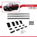 Opel Frontera 1992-1998 Arası ile Uyumlu BASIC Model Ara Atkı Tavan Barı Gri 2 Adet