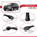 Infiniti QX70 (S51) 2013-2017 Arası ile Uyumlu ACE-1 Ara Atkı Tavan Barı Siyah 2 Adet