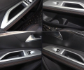 Peugeot 3008 2016+Uyumlu  Kapı Kolçak Kaplaması Silver