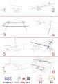 Toyota Land Cruiser Prado (J150) 2010-2023 Arası ile Uyumlu BASIC Model Ara Atkı Tavan Barı Gri 2 Adet