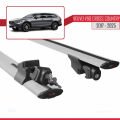 Volvo V90 II Cross Country 2017 ve Sonrası ile Uyumlu HOOK Model Ara Atkı Tavan Barı Gri 2 Adet