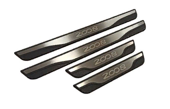 Peugeot 2008 2013-2019 Uyumlu Yedek Parça Işıksız Kapı Eşiği