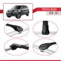 Toyota Rush 2006-2017 Arası ile Uyumlu ACE-1 Ara Atkı Tavan Barı Siyah 3 Adet