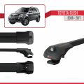 Toyota Rush 2006-2017 Arası ile Uyumlu ACE-1 Ara Atkı Tavan Barı Siyah 3 Adet