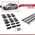 Peugeot 207 SW 2006-2014 Arası ile Uyumlu FLY Model Ara Atkı Tavan Barı Gri 3 Adet