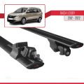 Dacia Lodgy (J92) 2012-2022 Arası ile Uyumlu HOOK Model Ara Atkı Tavan Barı Siyah 2 Adet