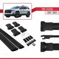 GMC Acadia 2017-2023 Arası ile Uyumlu FLY Model Ara Atkı Tavan Barı Siyah 2 Adet