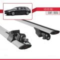 Volvo V90 2017 ve Sonrası ile Uyumlu HOOK Model Ara Atkı Tavan Barı Gri 2 Adet