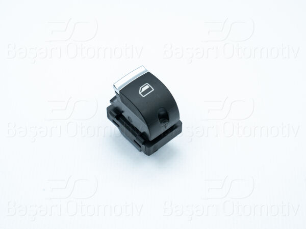 Audi A3 A6 Q7 2004-2015 Krom Tekli Cam Açma Anahtarı