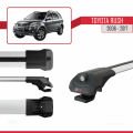 Toyota Rush 2006-2017 Arası ile Uyumlu ACE-1 Ara Atkı Tavan Barı Gri 3 Adet