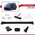 Peugeot 206 SW 2002-2008 Arası ile Uyumlu FLY Model Ara Atkı Tavan Barı Siyah 3 Adet