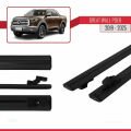 Great Wall Poer 2019 ve Sonrası ile Uyumlu BASIC Model Ara Atkı Tavan Barı Siyah 2 Adet