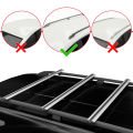 Lincoln Aviator 2003-2005 Arası ile Uyumlu BASIC Model Ara Atkı Tavan Barı Gri 3 Adet