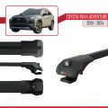 Toyota RAV4 Adventure 2019-2024 Arası ile Uyumlu ACE-1 Ara Atkı Tavan Barı Siyah 3 Adet
